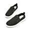 森达2020春季新款专柜同款韩版一脚蹬青年男帆布鞋48K01AM0