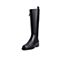 森达2020冬季新品时尚性感潮流舒适休闲女长筒靴Z9001DG0