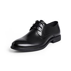 森达2021春季新款商场同款英伦青年通勤商务正装男皮鞋1RA11AM1