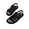 森达2021夏季新款商场同款简约青年沙滩休闲男凉鞋1SC15BL1