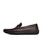 森达2021春季新款商场同款时尚青年一脚蹬男豆豆鞋1RX05AM1