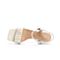森达2021夏季新款商场同款褶皱仙女风粗跟女凉鞋4KB01BL1