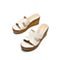 森达2021夏季新款商场同款简约休闲坡跟外穿女凉拖鞋VWTE4BT1
