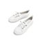 森达2021夏季新款商场同款简约时尚休闲女小白鞋板鞋4KZ01BM1