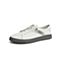 森达2021秋季新款商场同款韩版户外平跟男休闲鞋小白鞋V5910CM1