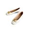 森达2021秋季新款商场同款气质时尚平跟舒适浅口女单鞋4V408CQ1