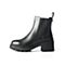 森达2021冬季新款商场同款时尚烟囱靴粗跟女切尔西短靴4C744DD1