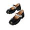 森达2021秋季新款商场同款漆皮玛丽珍粗跟女浅口单鞋3EU02CQ1