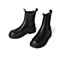 森达2021冬季新款时尚显瘦烟筒靴休闲女切尔西中筒靴Z0816DZ1