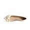 森达2022春季新款商场同款甜美蝴蝶结尖头粗跟女单鞋3BU01AQ2