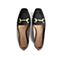 森达2022春季新款商场同款时尚马衔扣舒适通勤女单鞋3BW01AA2