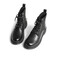森达时尚马丁靴女2022冬季新款商场同款拼接户外休闲短靴4U744DD2