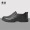 森达时尚休闲皮鞋男2022冬季新款商场同款一脚蹬舒适单鞋1EE02DM2
