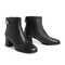森达气质时装靴女女2022冬季新款商场同款时尚粗高跟短靴SFP01DD2