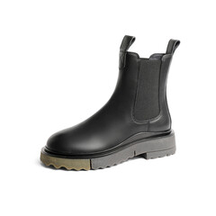 森达时尚切尔西靴女2022冬季新款商场同款潮流厚底短靴SFZ01DD2