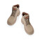 森达时尚马丁靴女2022冬季新款商场同款户外工装休闲短靴SHF01DD2