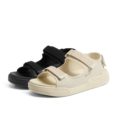 森达运动凉鞋女2023夏新商场同款舒适厚底休闲沙滩SLK01BL3