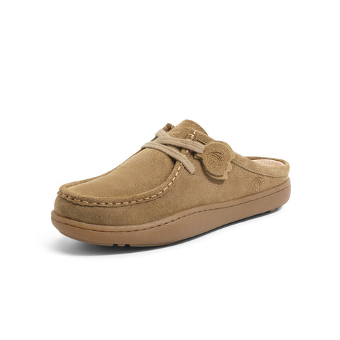 森达时尚穆勒鞋女2023夏季新款商场同款简约平底休闲凉鞋4CFE4BH3