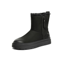 森达甜美雪地靴女2023冬季新款商场同款舒适保暖户外短靴SUE01DD3