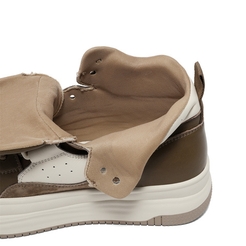 森达潮流休闲靴女2023冬新商场同款运动风厚底户外短靴SUB01DD3