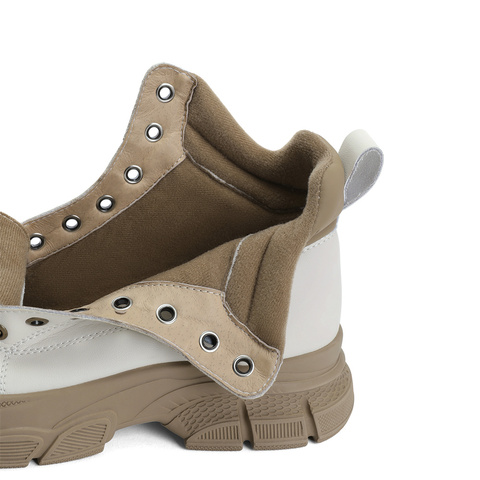 森达时尚马丁靴女2023冬季新款商场同款户外工装休闲短靴STA01DD3