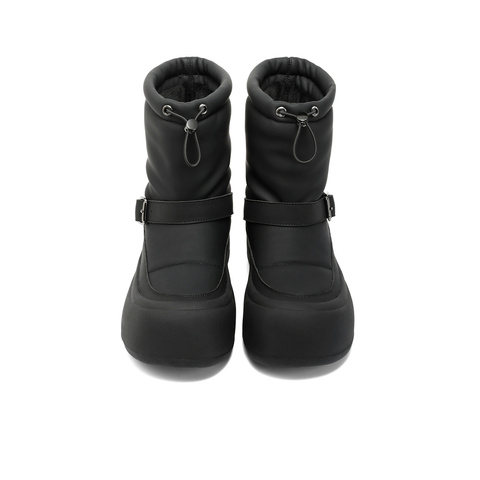 森达时尚雪地靴女2023冬季新款舒适保暖厚底弹力短靴ZTD08DD3