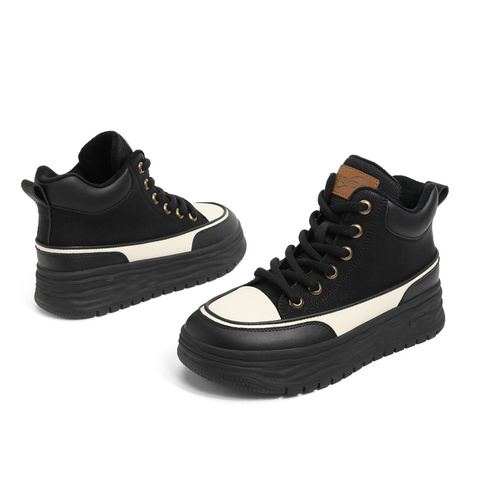 森达潮流高帮鞋女春商场同款舒适靴SLG01DD3