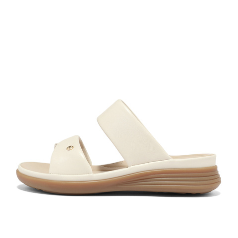 森达气质凉鞋女2024夏新商场同款舒适厚底外穿凉拖鞋SYN01BT4