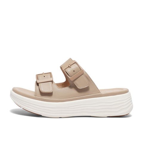 森达户外凉鞋女2024夏季新款商场同款时尚厚底休闲拖鞋SZQ01BT4