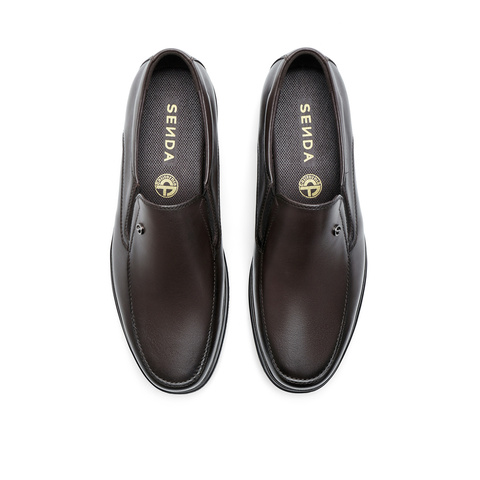 油蜡牛皮革男皮鞋