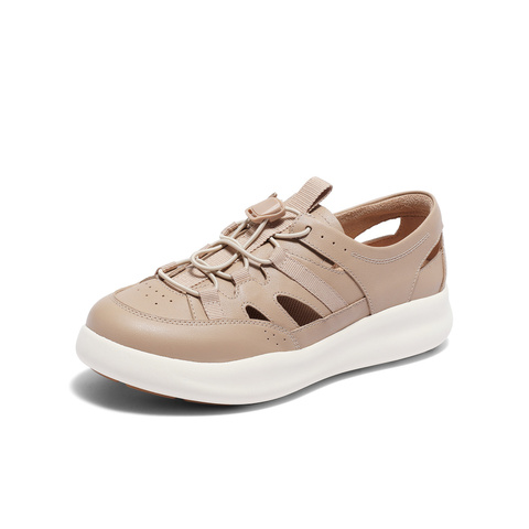 森达运动罗马凉鞋女夏新商场同款户外厚底休闲凉鞋4CFP3BK4