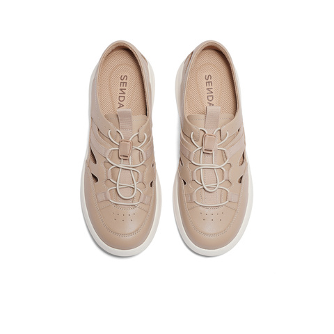 森达运动罗马凉鞋女夏新商场同款户外厚底休闲凉鞋4CFP3BK4