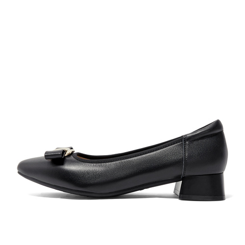 森达通勤鞋女款秋新款商场同款尖头气质浅口单鞋XBD01CQ4