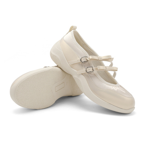 森达玛丽珍鞋女款2024新款秋季厚底芭蕾舞浅口单鞋ZCC51CQ4