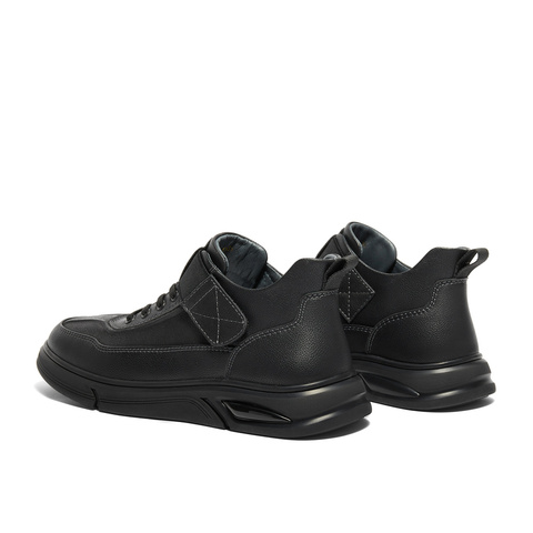 森达工装靴男款冬商场同款户外休闲短靴1ST01DD4