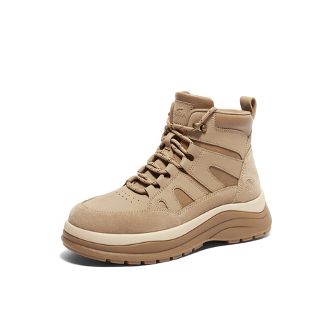 森达工装靴女年冬季新商场同款户外运动休闲短靴4UQ49DD4