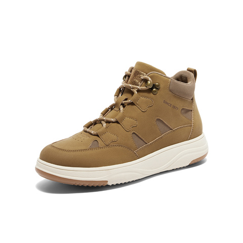 森达工装靴女子年冬商场同款户外高帮短靴4AJ50DD4