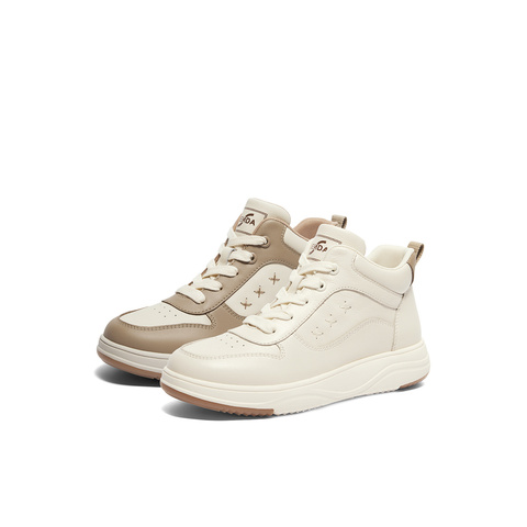 森达休闲靴女子年冬商场同款户外休闲短靴4AJC5DD4