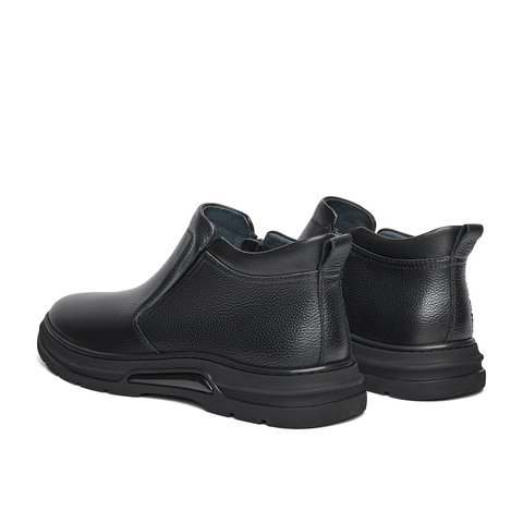 森达皮靴男子年冬商场同款厚底休闲低靴1TE02DD4