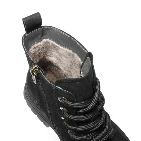 森达马丁靴女款冬新商场同款机车风复古潮流短靴XLP01DD4