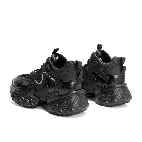 森达老爹鞋女款2025春新商场同款厚底显高户外休闲鞋XKN01AM5