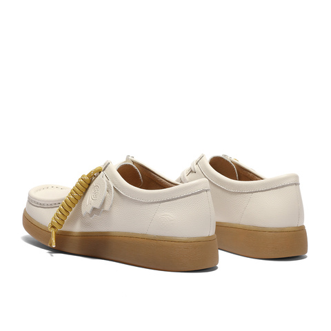 森达袋鼠鞋女款2025春季新款商场同款奶冻可可休闲鞋4SR20AM5