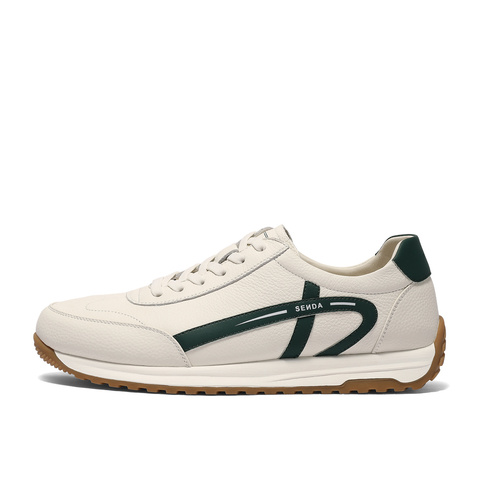 森达板鞋男款2025春季新款商场同款户外跑步休闲鞋1UX01AM5