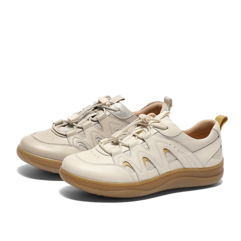 森达麦浪可可女款2025春季新款商场同款德训休闲鞋4CFD6AM5