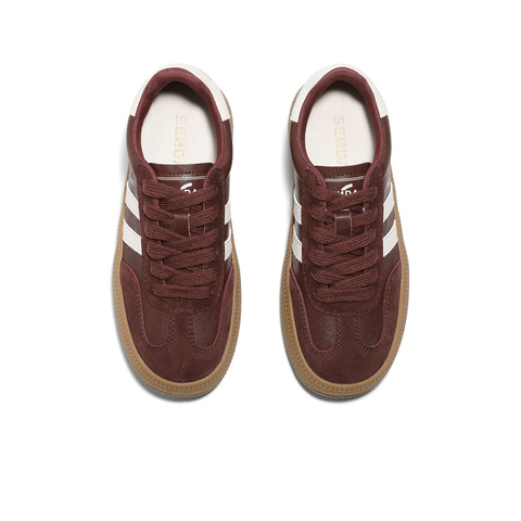 森达板鞋女2025春新商场同款德训户外厚底休闲鞋SUY01AM5