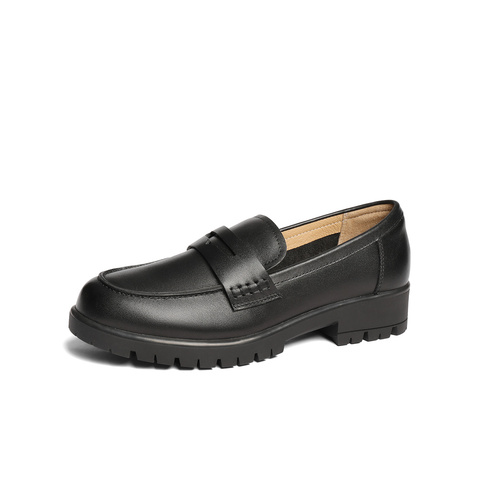 森达乐福鞋女款2025春新商场同款简约便士舒适单鞋XKG01AA5