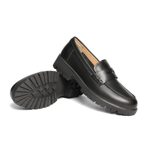 森达乐福鞋女款2025春新商场同款简约便士舒适单鞋XKG01AA5