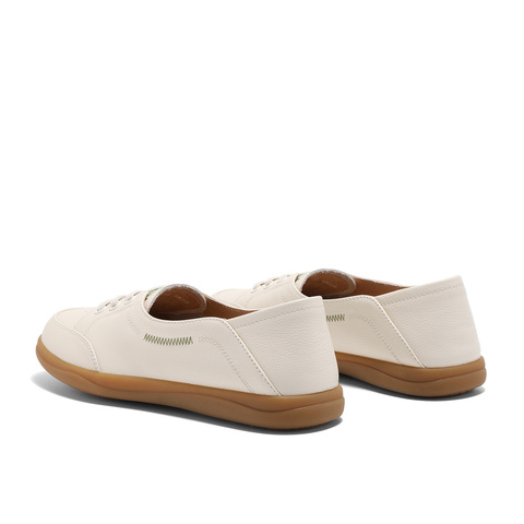 森达轻巧可可女款2025春季新款商场同款休闲小白鞋4WGF7AA5