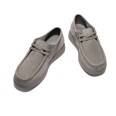 森达奶冻可可男2025春季新款商场同款轻便舒适平底休闲鞋K4Q01AM5