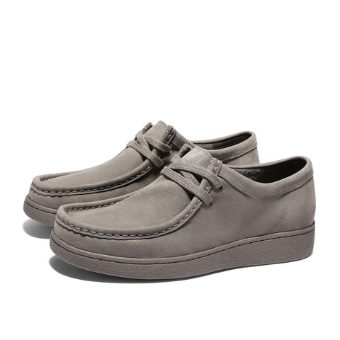 森达奶冻可可男2025春季新款商场同款轻便舒适平底休闲鞋K4Q01AM5